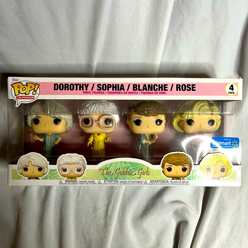 Funko Pop! Vinyl: Dorothy / Sophia / Blanche / Rose - 4 Pack - Walmart (WMT)...